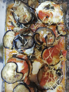 Una foto de Berenjena a la Parmesana