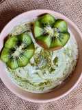 Matcha yogur bowl con Yang Tao o kiwi 🥣 🍵💚🇯🇵🥝 🇨🇳