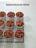 Banana Rolled Oat Muffin