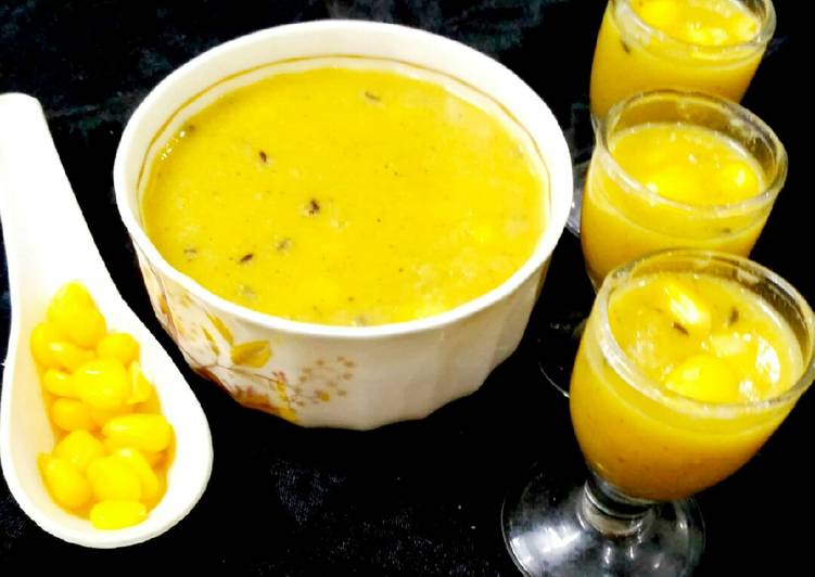 How to Make Perfect Sweetcorn Soup
