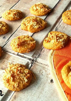 Foto resep Almond and Cheese Cookies