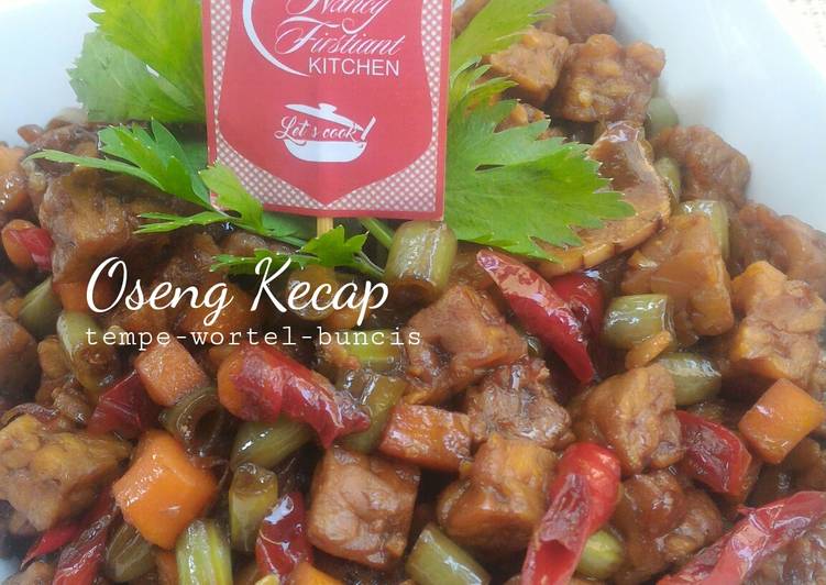 Oseng Kecap Tempe Wortel Buncis