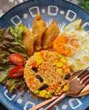 ข้าวผัดอเมริกัน (เมนูอาหารเด็ก)