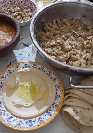 صورة لوصفة شاورما صدر حبش