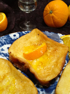 Una foto de Torrijas de naranja y anís