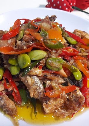 Foto resep Tumis bandeng cabe pete