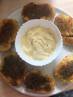 Una foto de 304. Patatas asadas al microondas (guarnición)