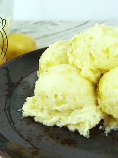 Una foto de Puré de patatas fácil y cremoso