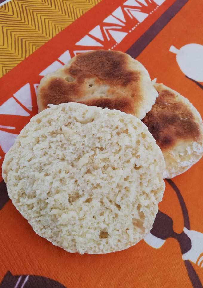 Una foto de Pan en sartén tipo Muffins ingleses