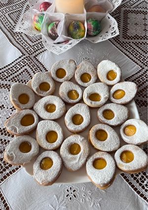 Húsvéti linzer keksz recept fotója