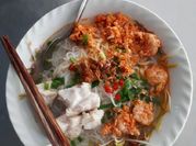 A picture of bún cá kiên giang