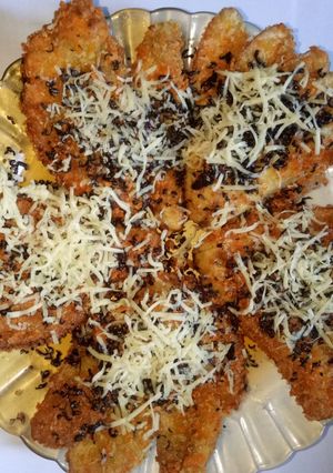 Foto resep Pisang Kipas coklat keju