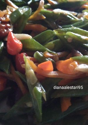 Foto resep Oseng buncis wortel