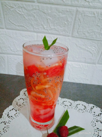 Resep Esemka (Es Melon Semangka) Segar dan Praktis Simpel