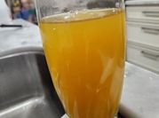 A picture of turmeric drink