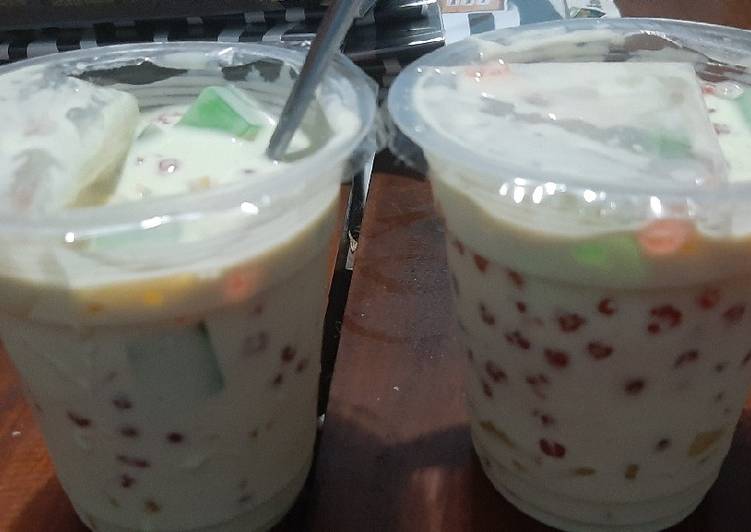 Resep Es teler sago ala ala? Anti Gagal