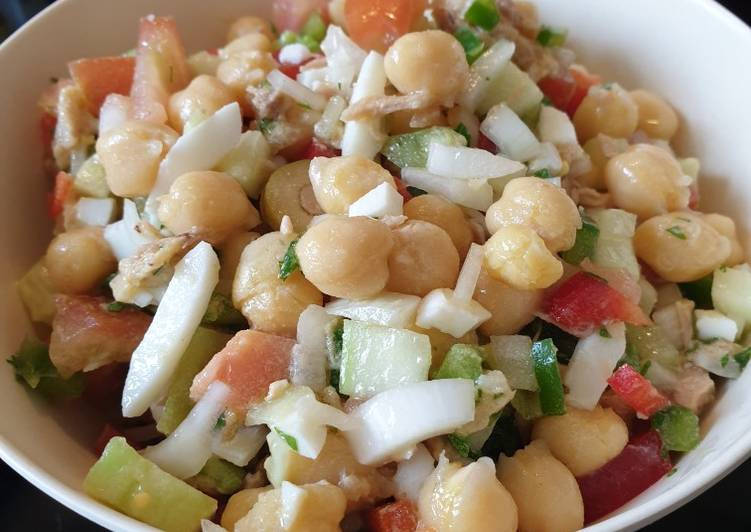 Ensalada de garbanzos