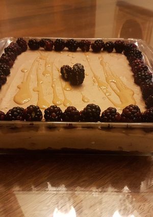 Una foto de Cheesecake de Baileys SIN HORNO