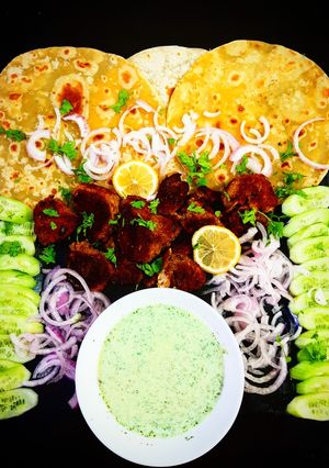 A picture of Crispy fried Mutton.
