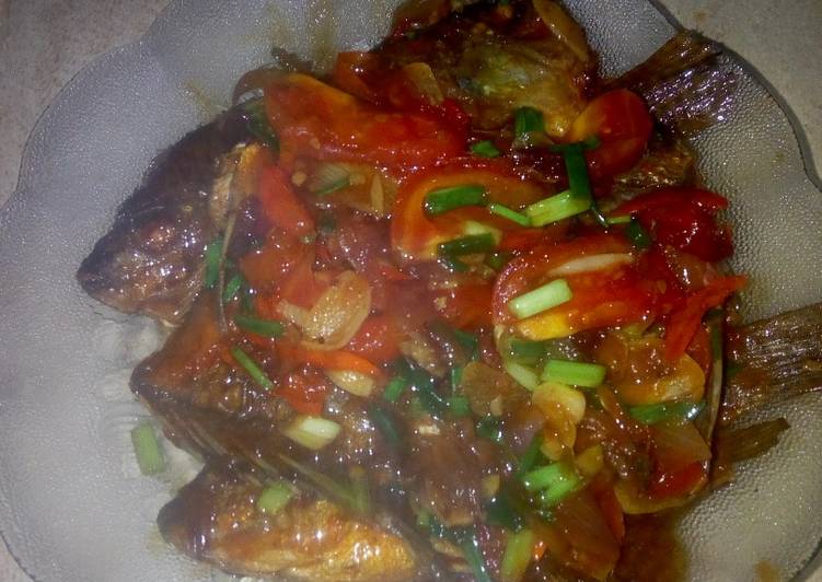 Resep Mujaer pedas manis gilak Lezat