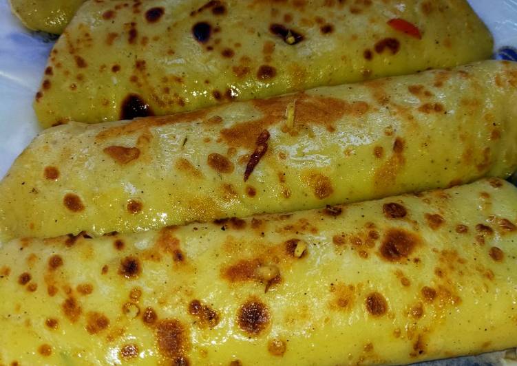 Steps to Make Quick Chinese Pancakes Roll