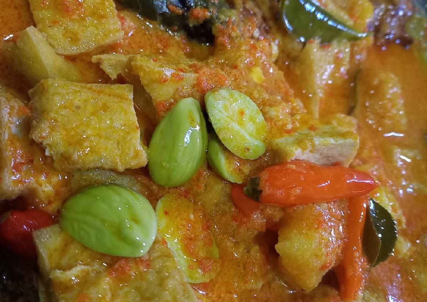 Sambal Goreng Krecek Tahu Udang