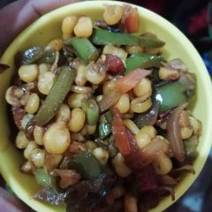 A picture of Corn bean veg.