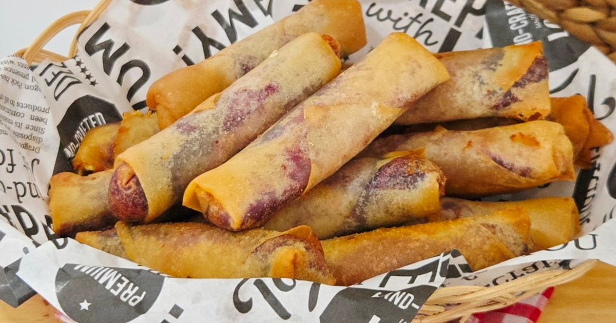 Lumpia Ubi Keju Viral