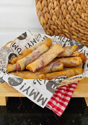 Foto resep Lumpia Ubi Keju Viral