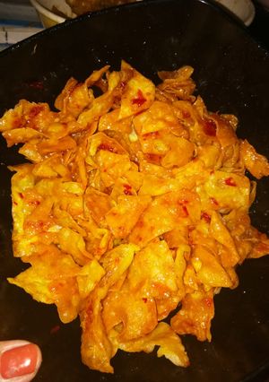 Foto resep Keripik pangsit balado super crispy