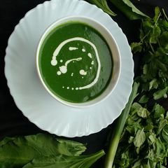 A picture of Green Glory Soup.