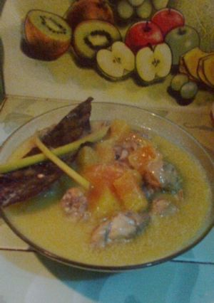 Foto resep Sayur Santan Pepaya Muda