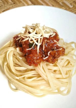 Foto resep Spaghetti Bolognese (Saus Homemade)