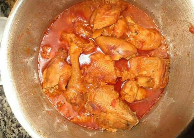 How to Make Super Quick Homemade Stewed Kienyeji chicken
