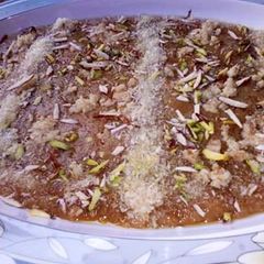 A picture of Halwa Chany ke Dal ka.