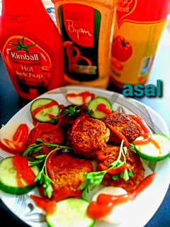 عکسی از دستور فلافل جان