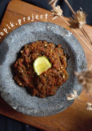 Foto resep Sambal Terasi Semi Mentah