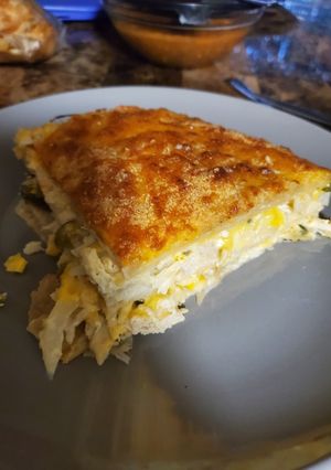 Una foto de Pastel azteca