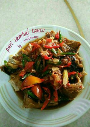 Foto resep Pari sambal tauco