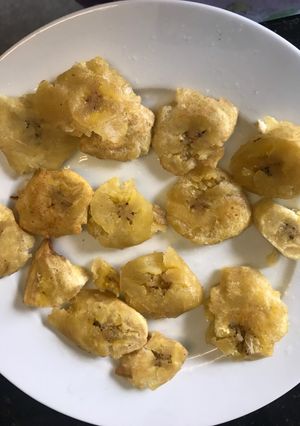 Una foto de Plátano frito