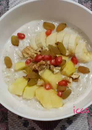 Foto resep Oat Meal Banana Apple