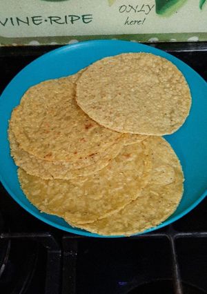 Una foto de Tortillas de Plátano Verde