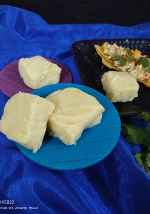 હોમમેડ પ્રોસેસ ચીઝ (Homemade Processed Cheese Recipe In Gujarati) રેસીપી મુખ્ય ફોટો