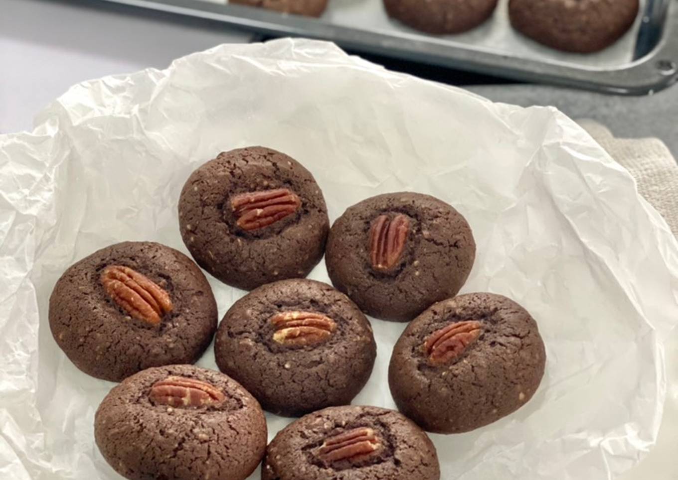 Biscuits chocolat-gingembre