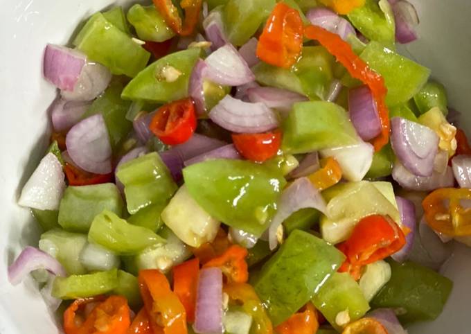 Resep Sambal dabu dabu yang Bikin Ngiler