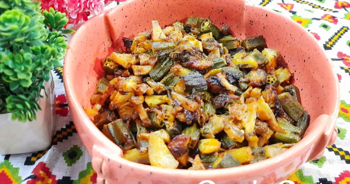 Bhindi Aloo Recipe by ZMA - Cookpad