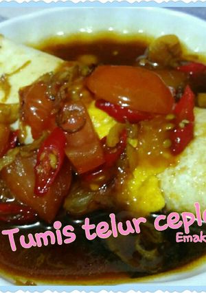 Foto resep Tumis Telur Ceplok 