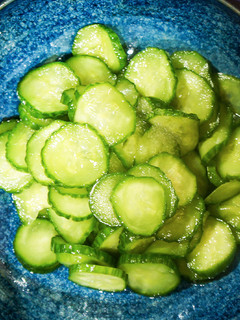 A picture of Taiwanese Pickled Cucumber.