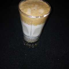 A picture of Dalgona coffee.