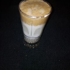 A picture of Dalgona coffee.